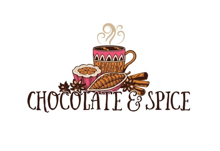 Logo design for Chocolate and Spice by Revell Design