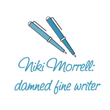 Logo of Niki Morrell Damn Fine Writer Partner