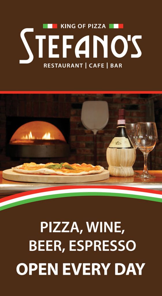 Poster series designed for Stefano's by Revelldesign