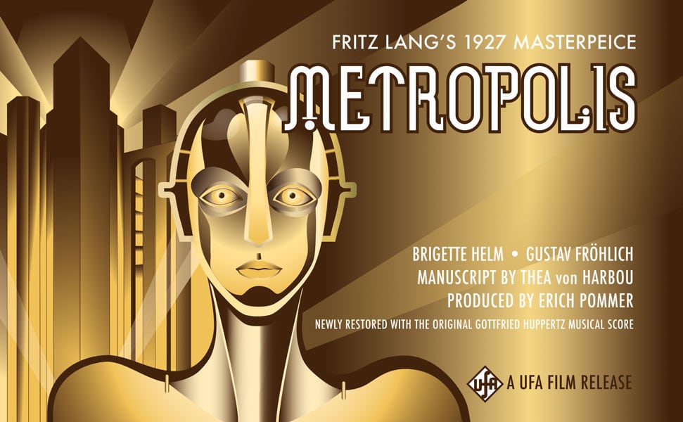 Mertropolis Poster series design for State Cinemas windows